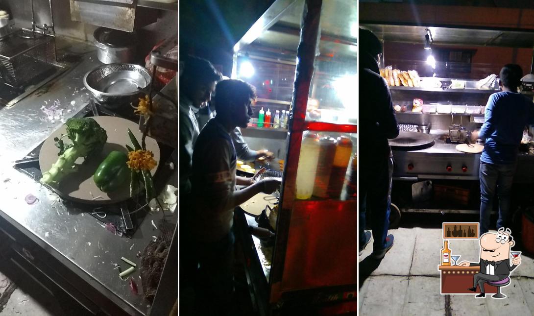 See the image of Aar Kay's burger and noodle stall