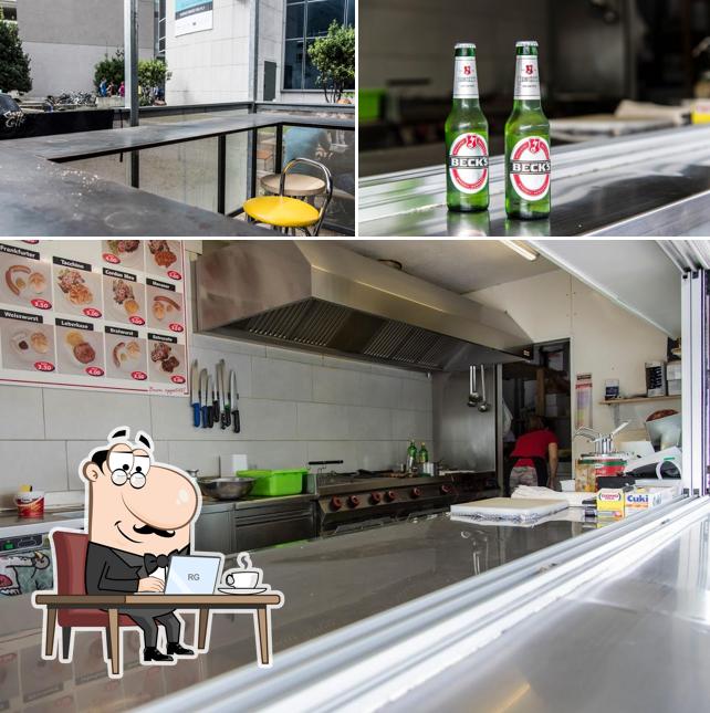 La interni e birra del ristorante