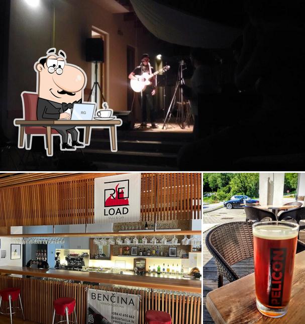 Gli interni di Bar Hiša Mladih