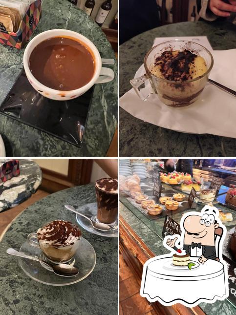 Tiramisù al Giornali Con Caffe