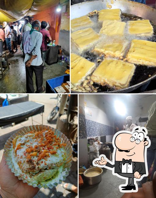 The interior of Jai Ramdev Baba Bread Pakoda Center