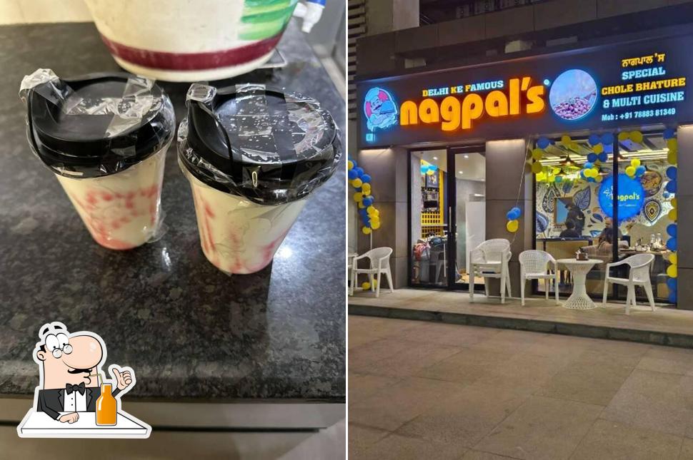 Enjoy a drink at Nagpal's Chole Bhature & Multi Cuisine_jubilee walk_Sec 70_Homeland