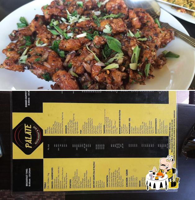 Meals at PALATE RESTAURANT & BAR