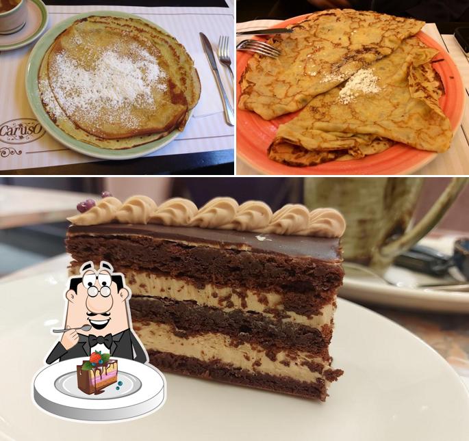 Gâteau au chocolat à Patisserie Caruso