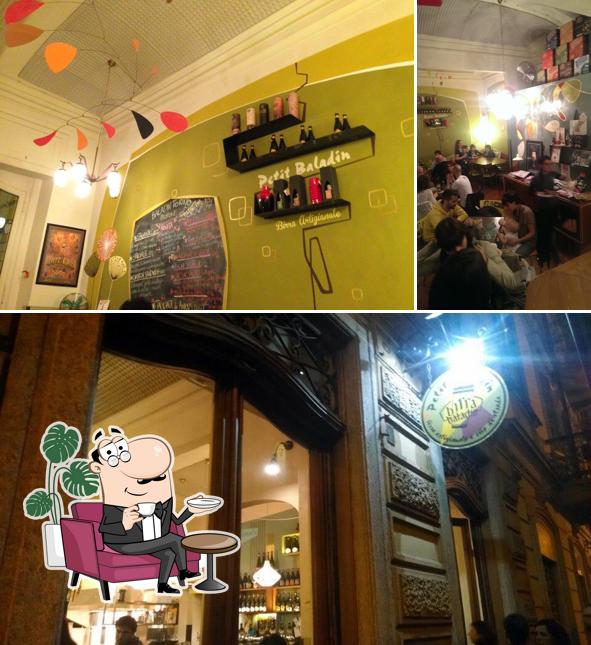 Gli interni di Petit Baladin