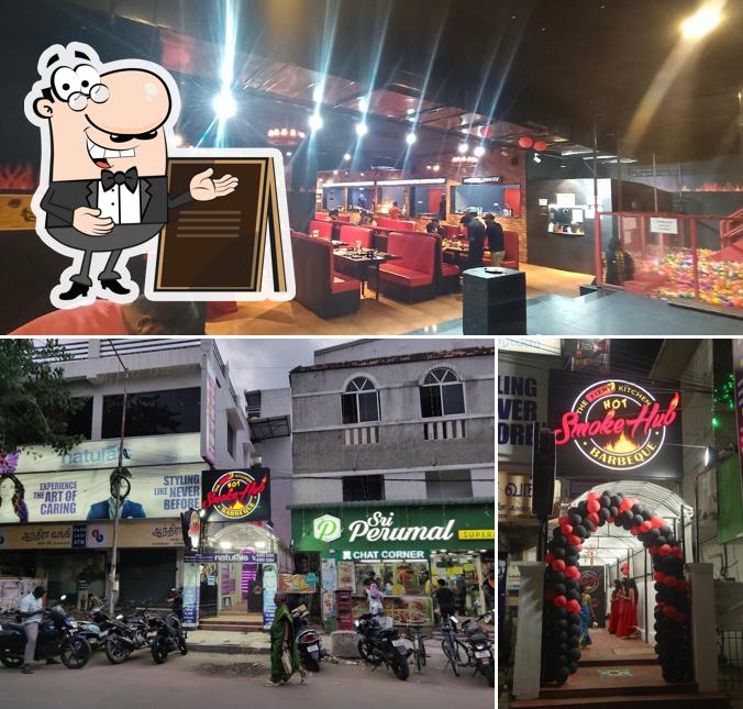 The photo of exterior and interior at Smoke Hub BBQ - Chrompet (Pallavaram)