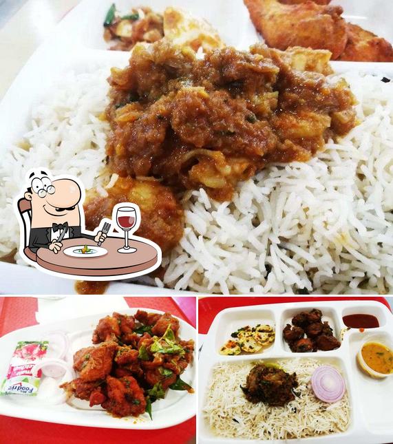 Meals at Southern spice nasta