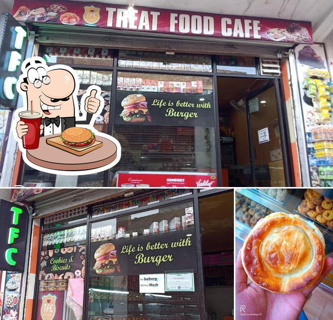 Try out a burger at TFC Tral