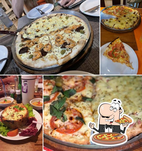 No Romã Jericoacoara, você pode pedir pizza