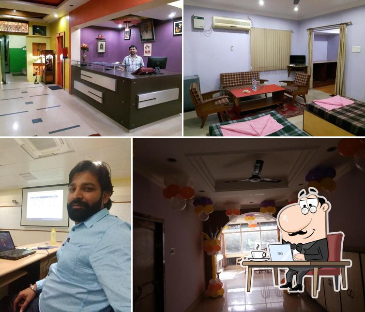 The interior of ZAIKA Restaurant & FAST FOOD