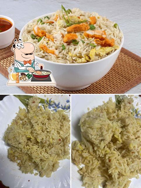 Fried rice at Adams Restaurant Arabian
