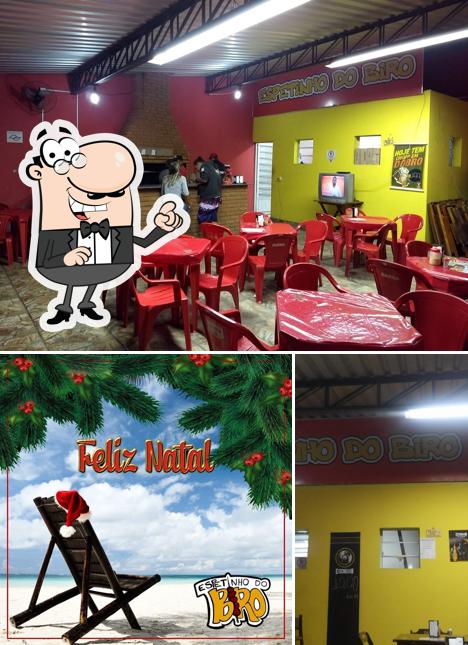 O interior do Espetinho do Biro