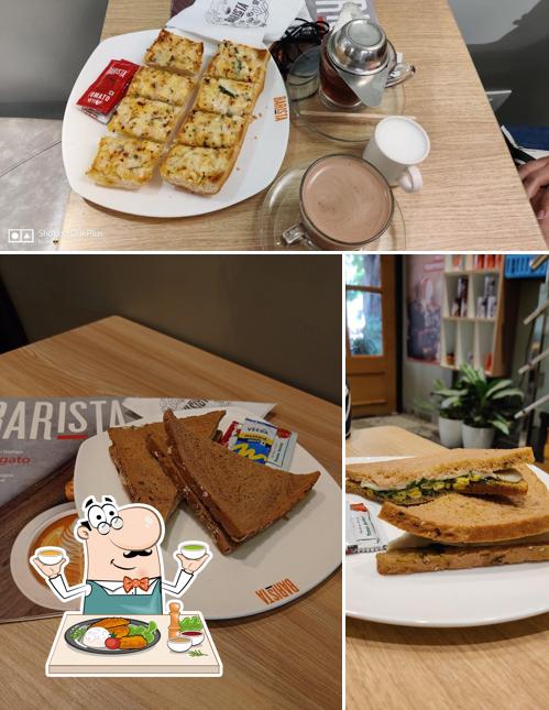 Food at Barista Cafe