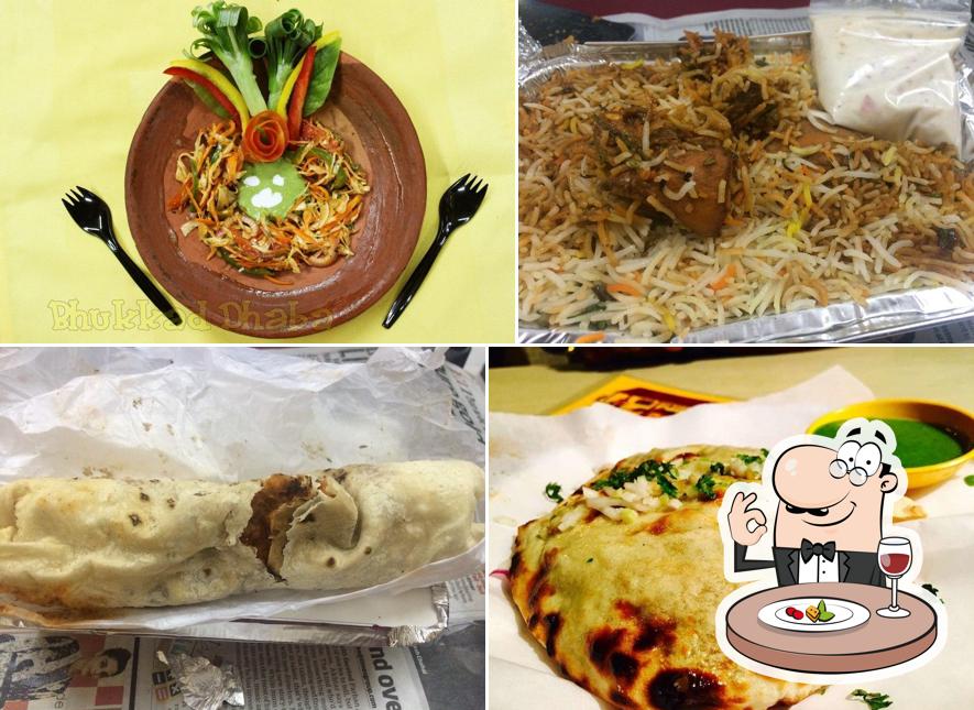 Food at Bhukkad Dhaba