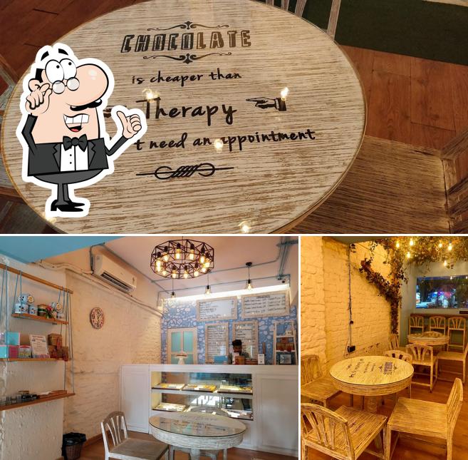 The interior of Sweetish House Mafia