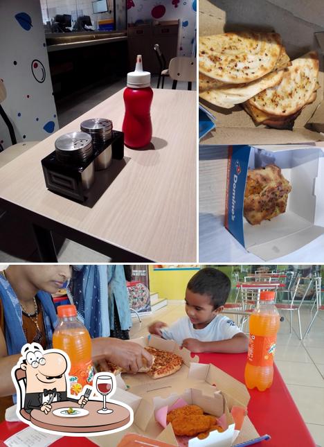 The photo of Domino's Pizza Jayasree Gardens, Rajahmundry’s food and interior