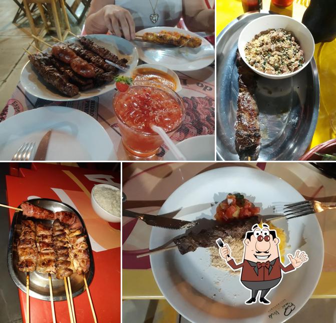 Platos en Espetinho do Leandro