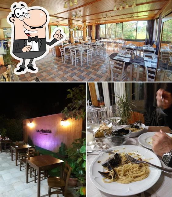 Gli interni di La Pineta