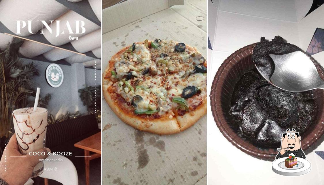 Chocolate cake at La Pino'z Pizza