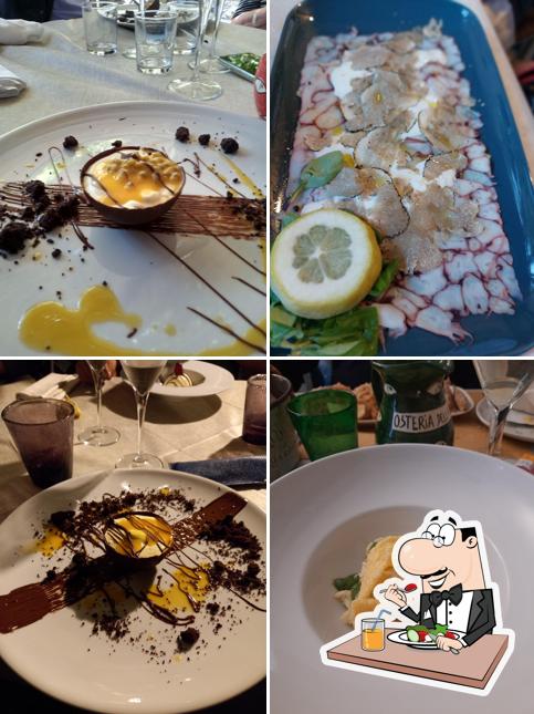 Platti al Osteria della Triglia