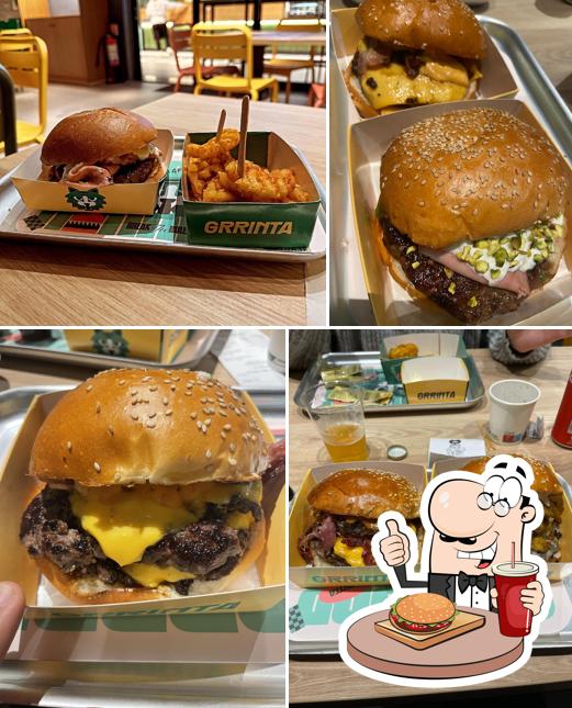 Prova un hamburger a Grrinta
