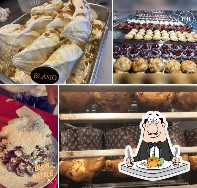 Platti al Pasticceria Blasio