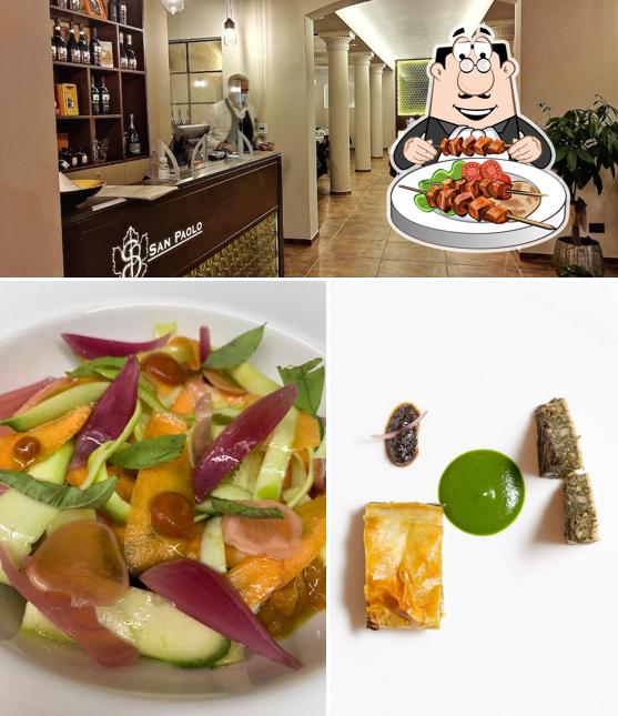 Guarda la foto che raffigura la cibo e interni di Agriturismo San Paolo