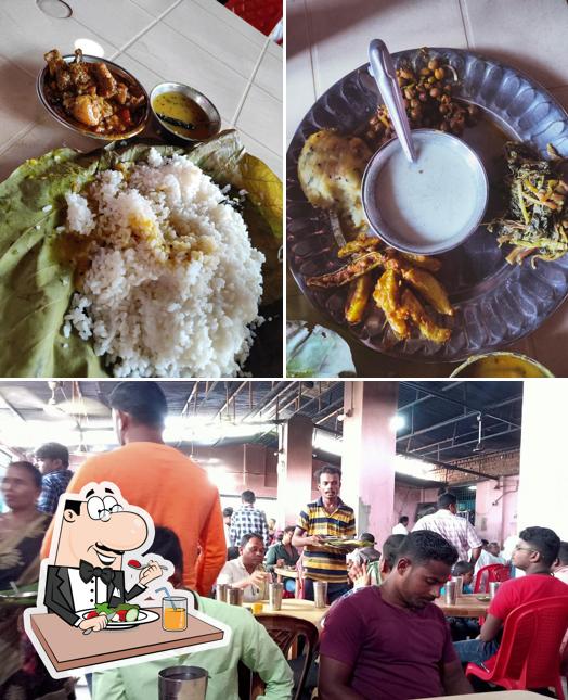 The photo of food and interior at Block Canteen