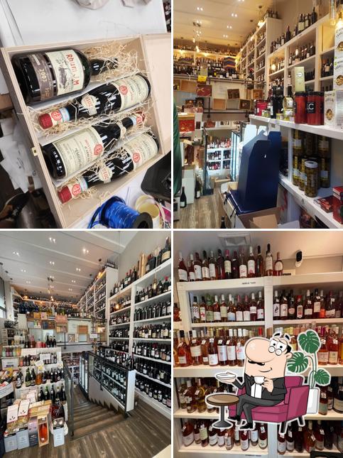 Gli interni di Enoteca Cucumazzo