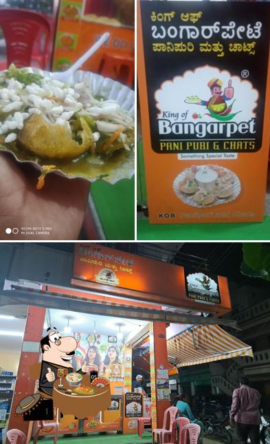 Food at Kings of Bangarpet pani puri & chats