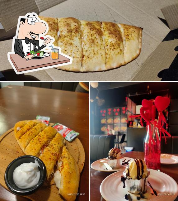 Food at Kites Pizza