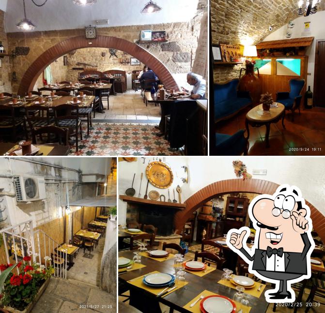 Dai un'occhiata agli interni di Antica Osteria Pomponio Ristorante Braceria