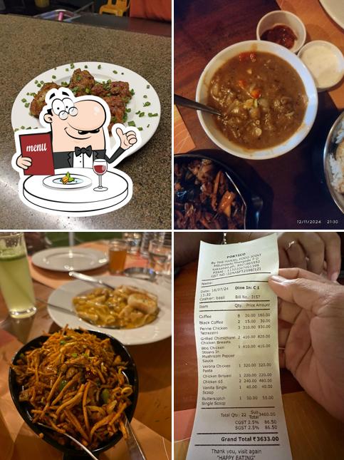 Meals at Portico by Manjal Food Joint