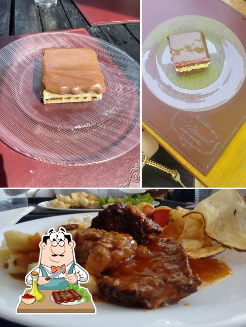 Costelas de porco em Restaurante Schimmel