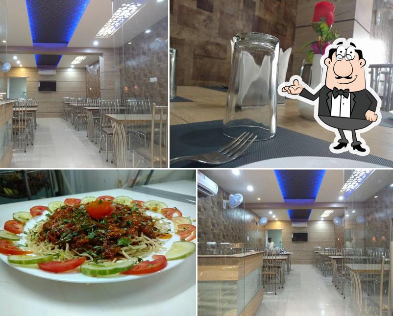 The interior of Sindhi Rasoi