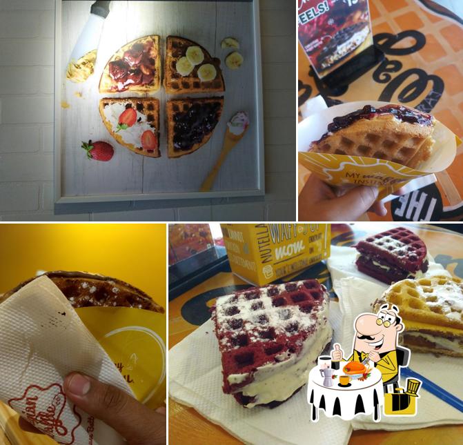 Food at The Belgian Waffle Co