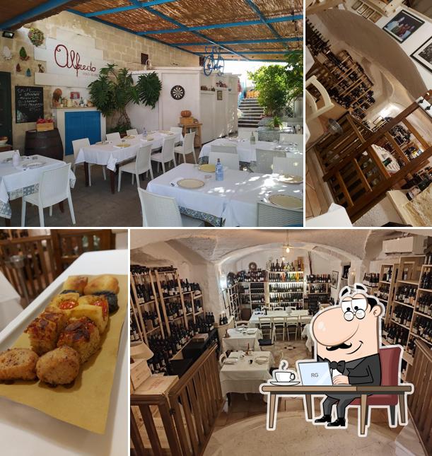 Dai un'occhiata agli interni di Alfredo
