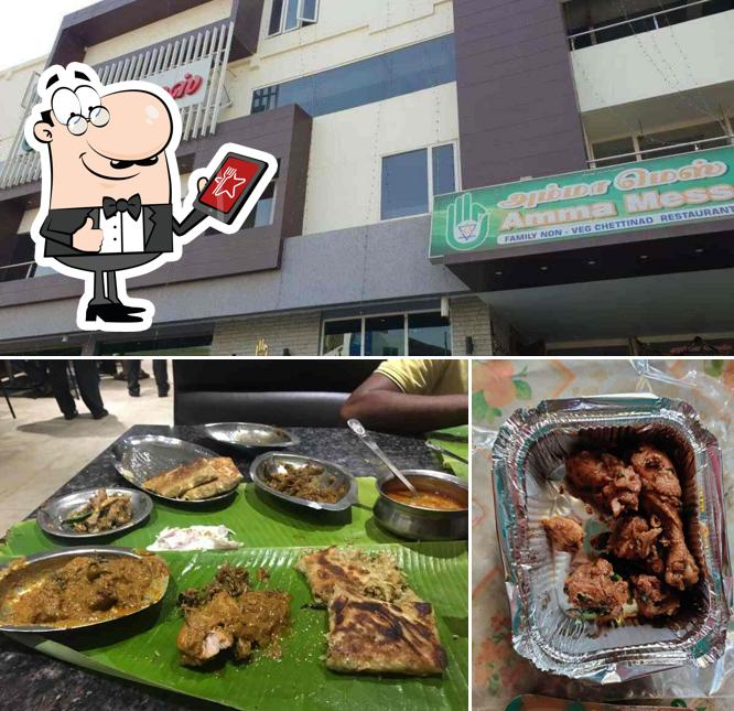 The exterior of Amma Mess