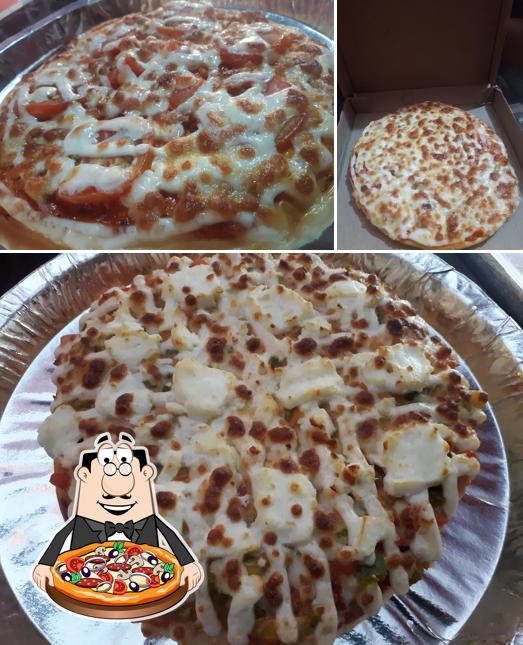 Order various types of pizza