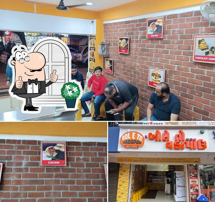 The photo of Bole To Vadapav’s exterior and interior
