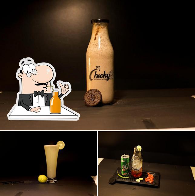 Enjoy a drink at Chicky B