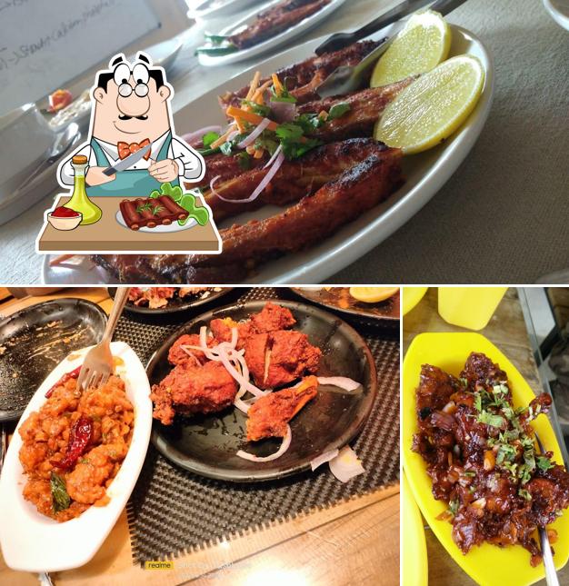 Pick meat meals at CHILLOUT CAFE RESTAURANT