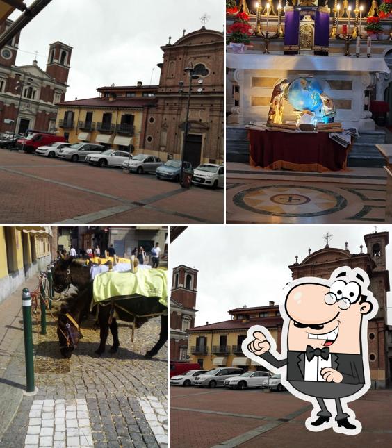 Gli esterni costituiscono una caratteristica importante di La Piazza del Castello