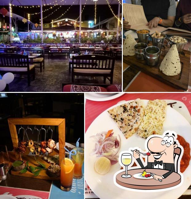 Meals at Farmhouse Garden Restaurant / Residency