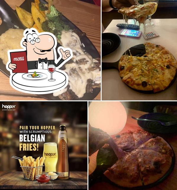 Food at White Biergarten