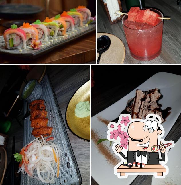 Order different sushi options