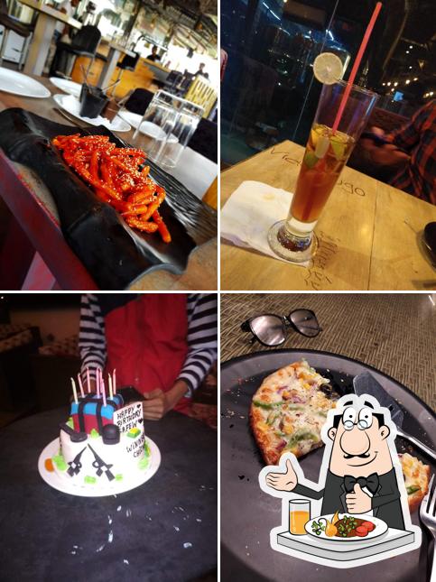 Food at Papa Whiskey Amritsar