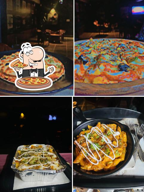 Try out pizza at D_Town