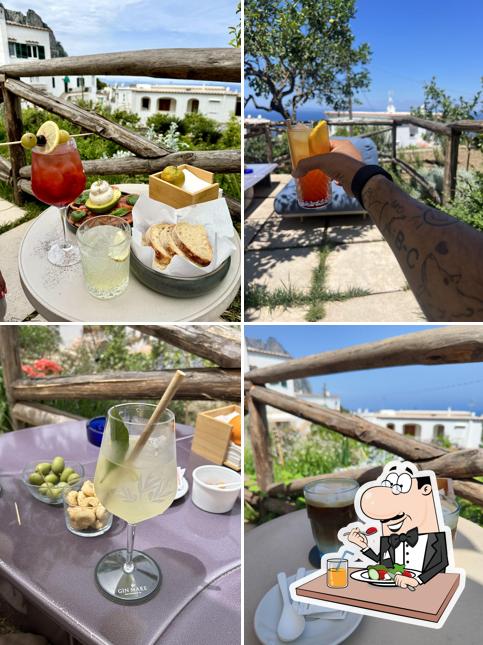 Cibo al Giardino Mediterraneo Capri