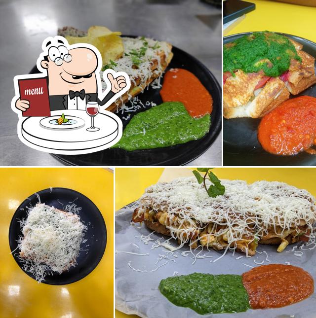 Food at Gupta Sandwich